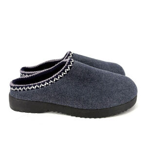 Elegant Women's Mules in Dark Gray